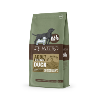 QUATTRO-Dogs-12kg-AllBreed-DuckAdult