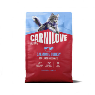 CARNILOVE-ACTIVE-Cat-Dry-Made-with-Turkey---Salmon-for-Large-breed-adults_2KG-medium