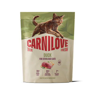 CARNILOVE-TRUE-FRESH-Cat-Dry-Duck-for-All-breed-sterilised-adults_400G