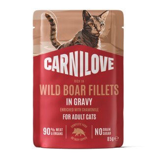 CARNILOVE-Cat-POUCH-GRAVY-WildBoar-Chamomile-85G-500x650