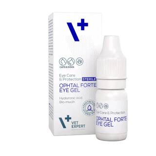 vet-expert-ophtal-forte-eye-gel-zelowe-krople-do-oczu-dla-psa-i-kota-7-ml